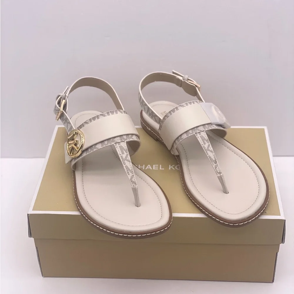 Michael Kors Cream Sandals